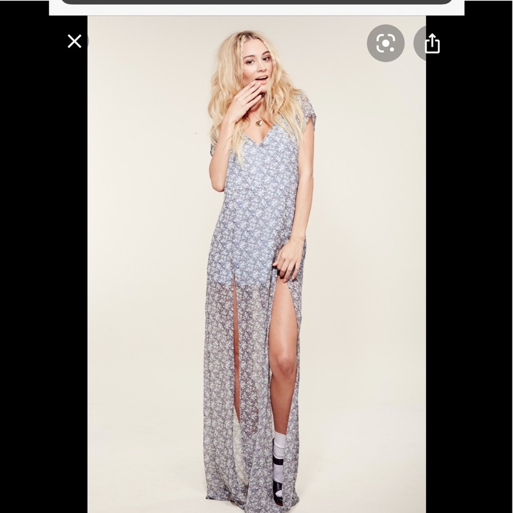 For loves and lemons hailey maxi dress